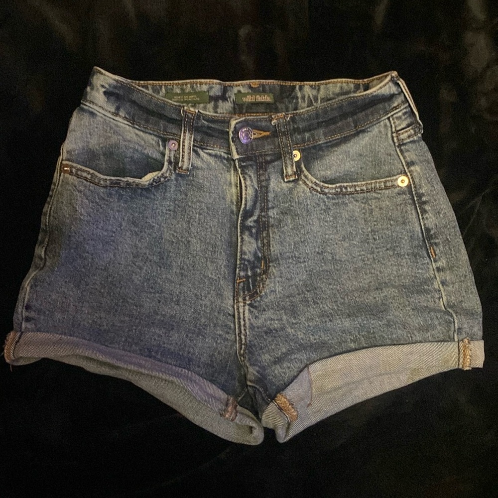 wild fable “highest rise shorts”